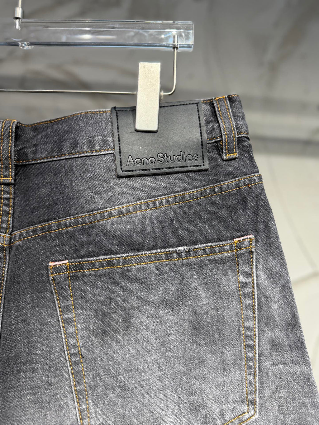 Longline Raw Denim Shorts – Washed Indigo