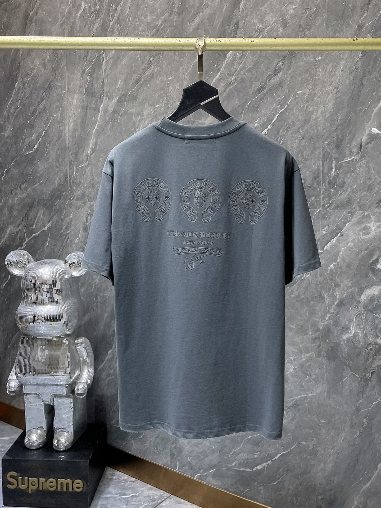 Washed Cross Tee – Faded Streetwear Essential