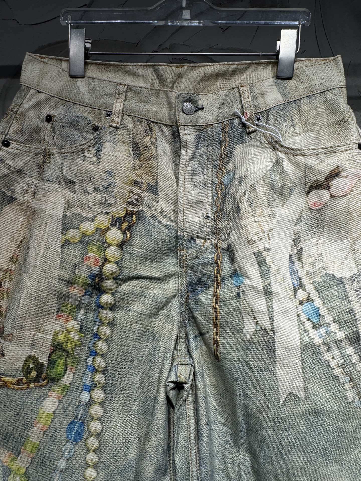 Structured Wide-Leg Denim Shorts – Washed Blue