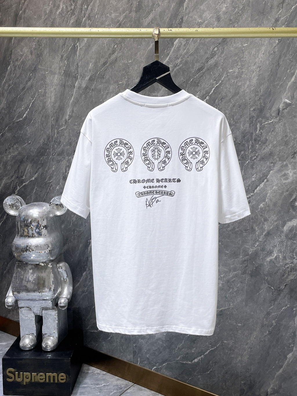 Washed Cross Tee – Faded Streetwear Essential