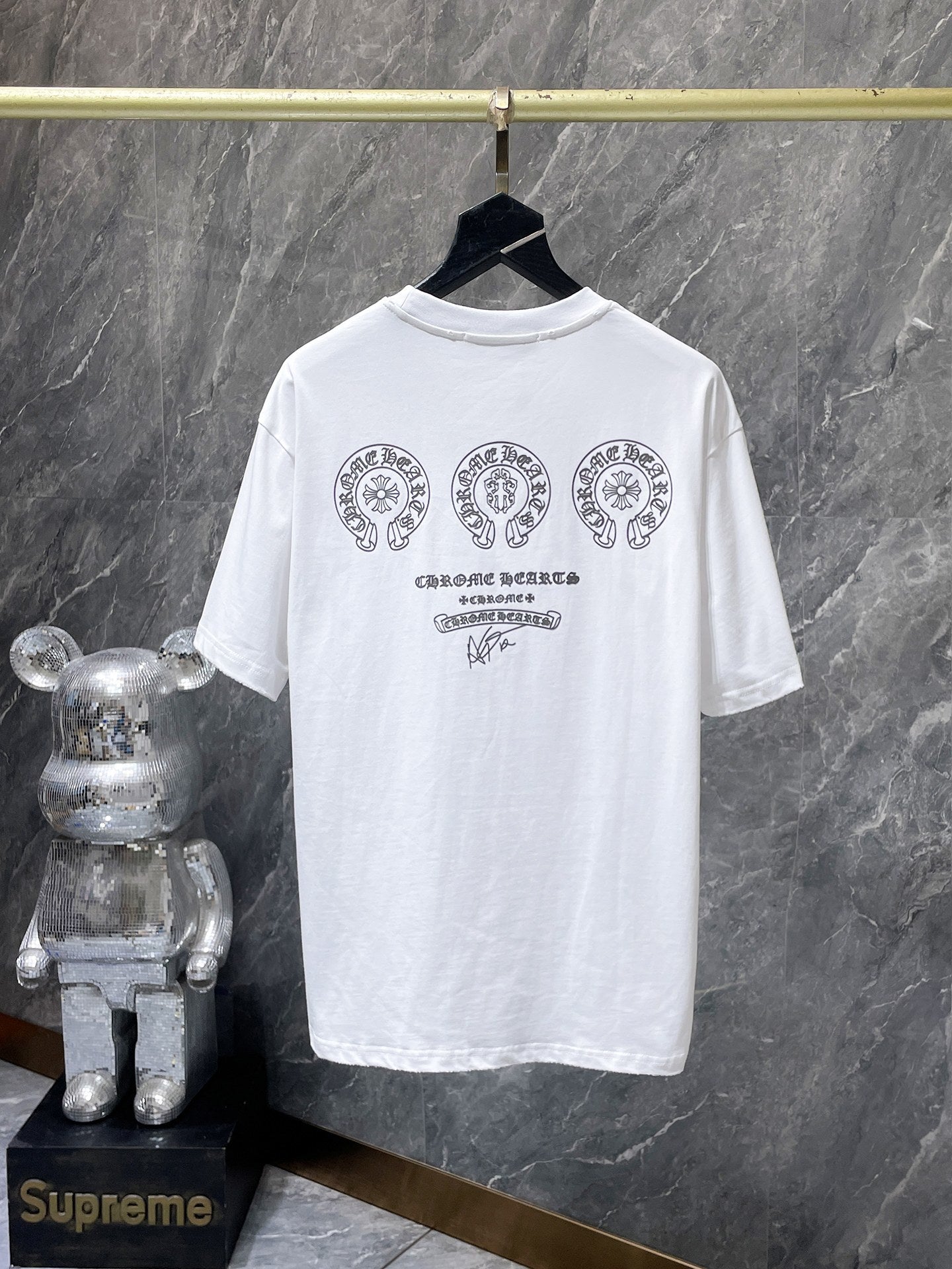 Washed Cross Tee – Faded Streetwear Essential