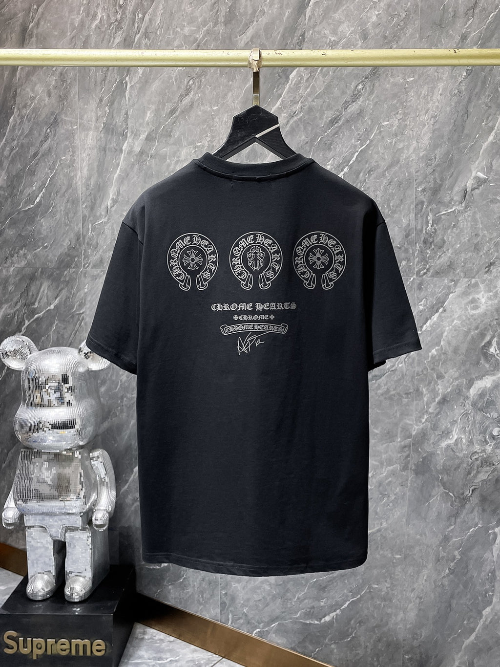 Washed Cross Tee – Faded Streetwear Essential