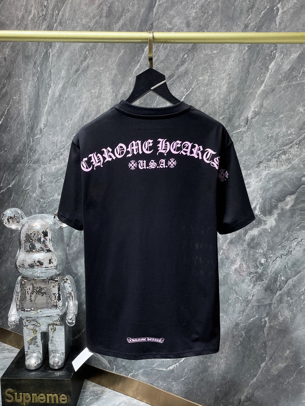Washed Cross Tee – Oversized Street Fit