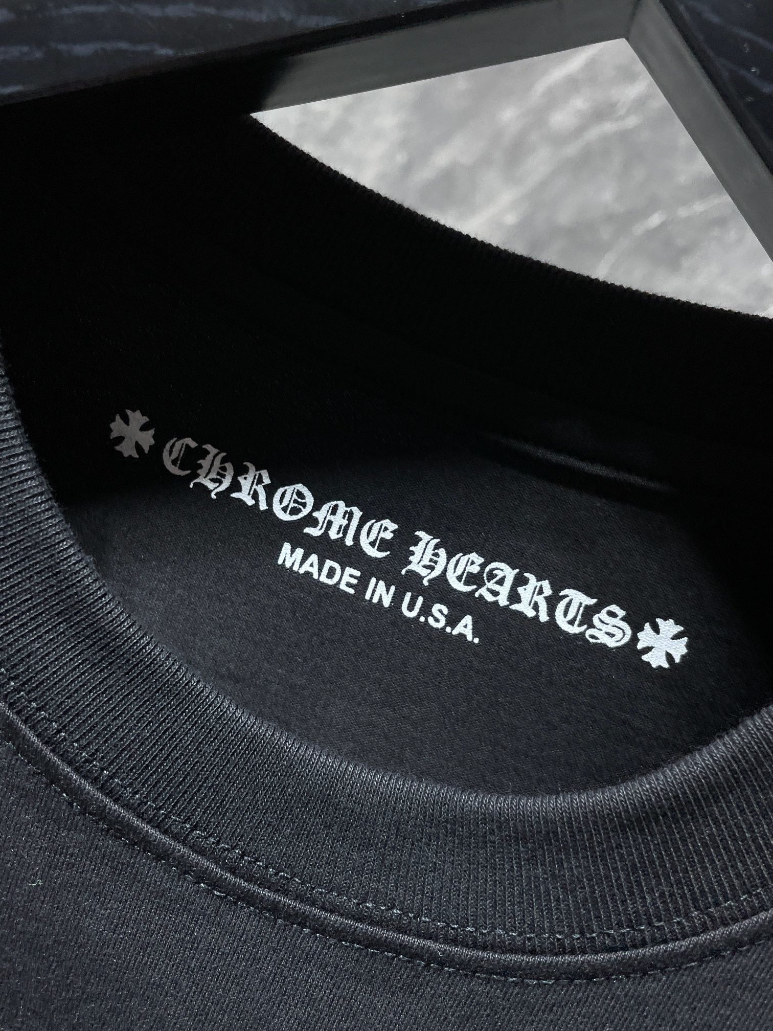 Washed Cross Tee – Oversized Street Fit