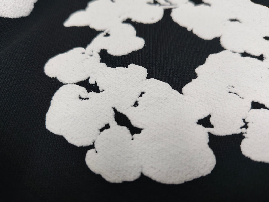 Cotton Wreath Hoodie – Heritage Graphic Sweatshirt